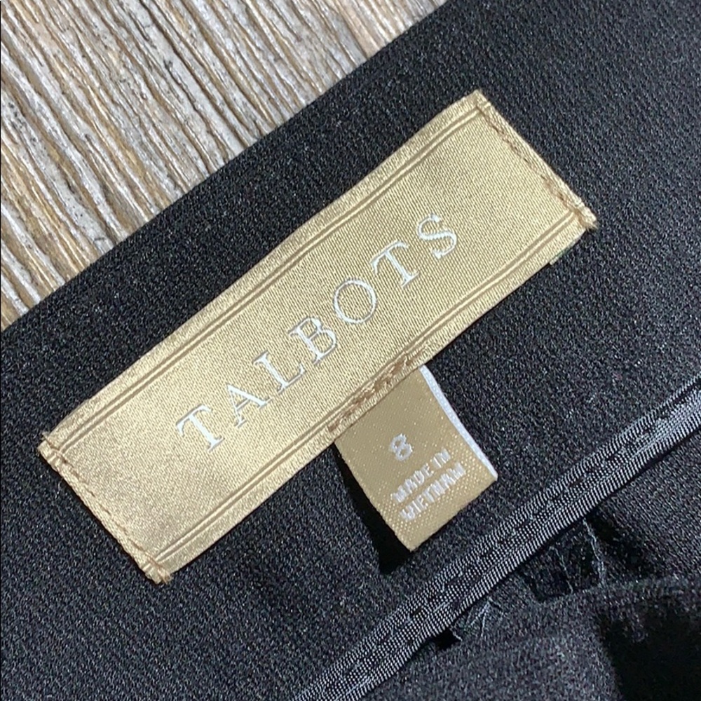Talbots Black Work Dress-pants Size 8 Business